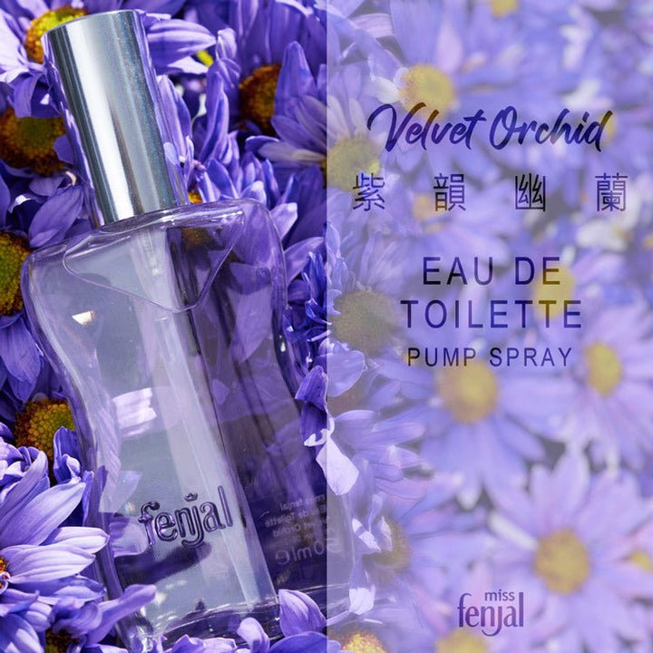 Miss Fenjal Velvet Orchid Pump Spray 50ml - Fragrance London