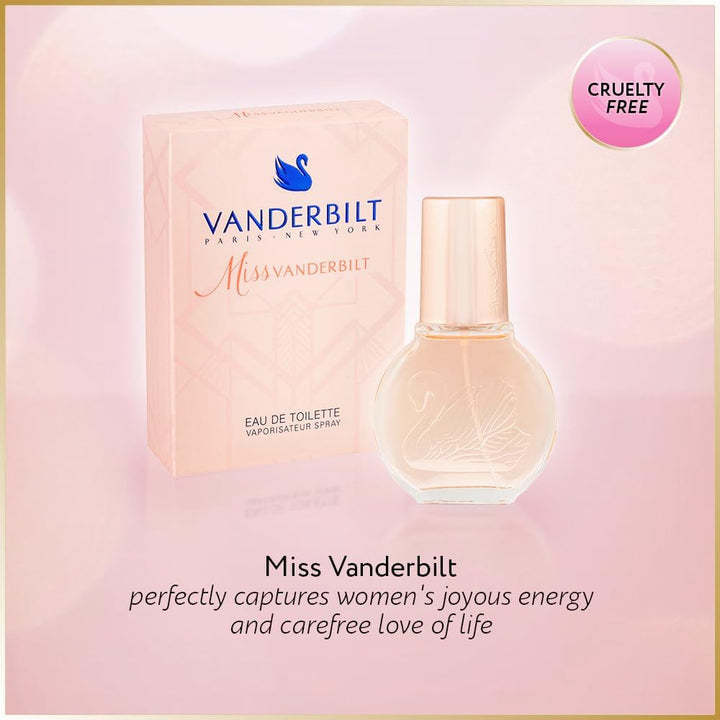 Miss Vanderbilt Eau De Toilette Spray 100ml - Fragrance London