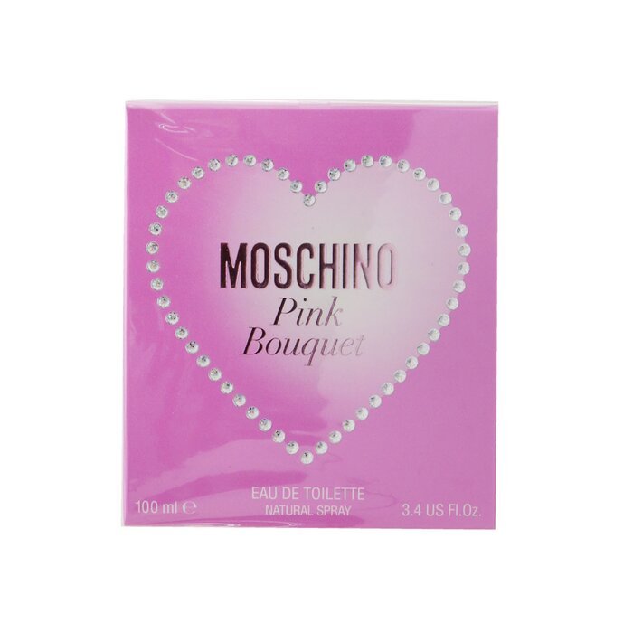 Moschino Pink Bouquet Eau De Toilette Spray 100ml - Fragrance London