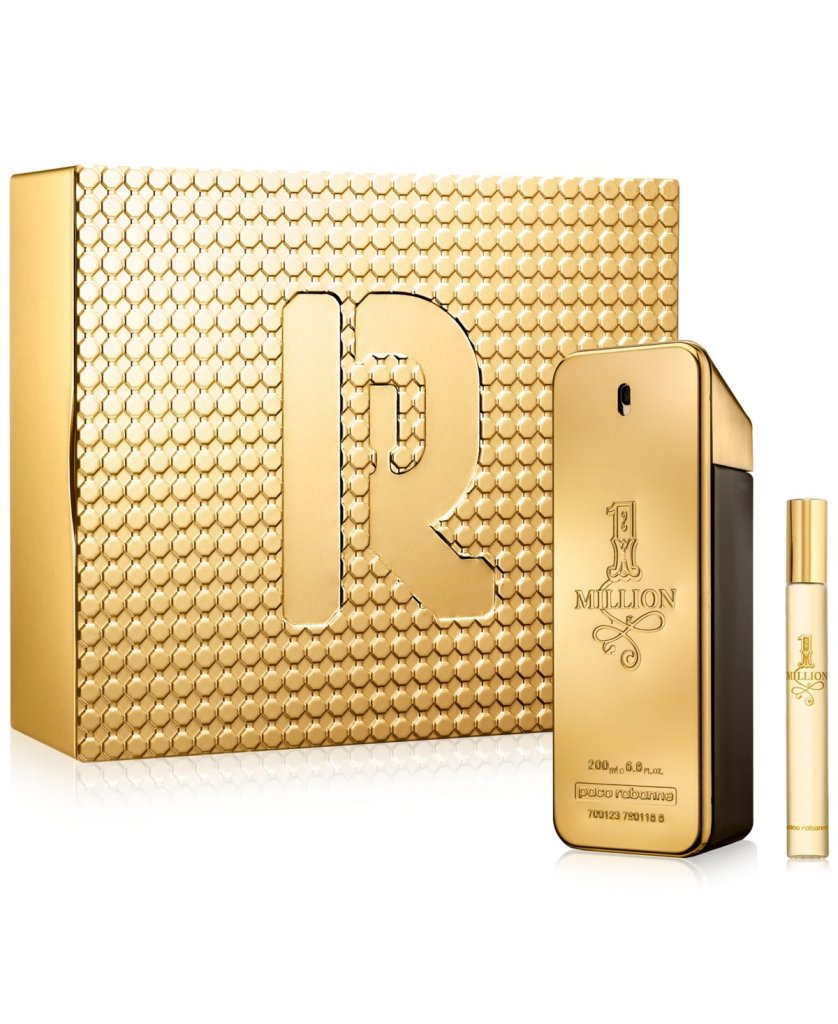 Paco Rabanne 1 Million Gift Set (Eau De Toilette 200ml + Eau De Toilette 10ml) - Fragrance London