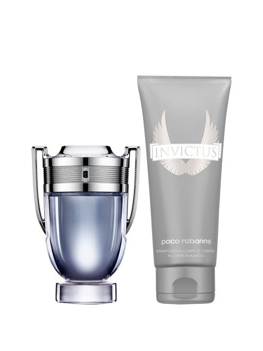 Paco Rabanne Invictus Gift Set (Eau De Toilette 100ml + Shower Gel 100ml) - Fragrance London