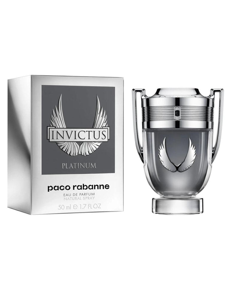 Paco Rabanne Invictus Platinum Eau de Parfum Spray 50ml - Fragrance London