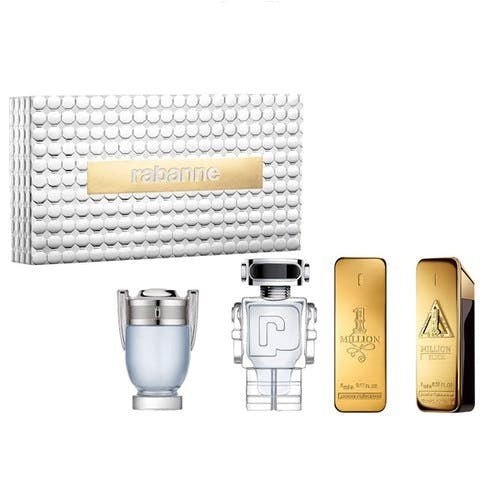 Paco Rabanne Mini Gift Set for Men (4 x 5ml) - Fragrance London