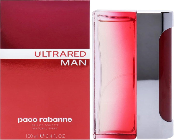 Paco Rabanne Ultrared Man Eau De Toilette Spray 100ml - Fragrance London