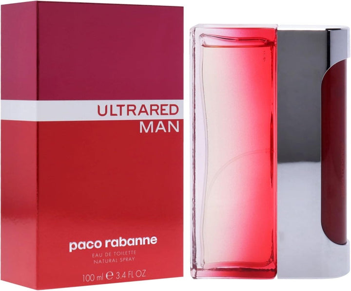 Paco Rabanne Ultrared Man Eau De Toilette Spray 100ml - Fragrance London