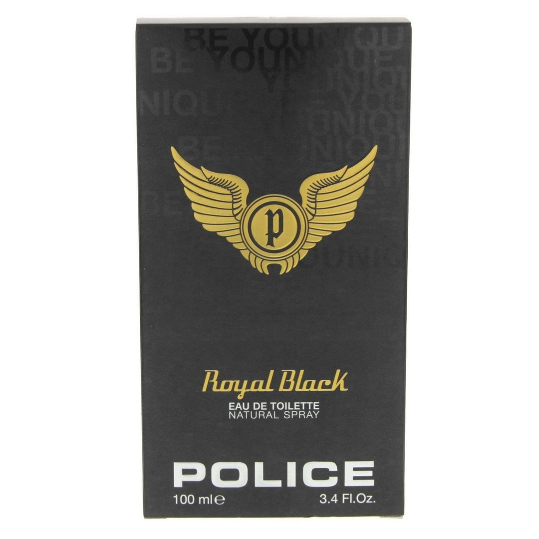 Police Royal Black Eau De Toilette Spray 100ml - Fragrance London