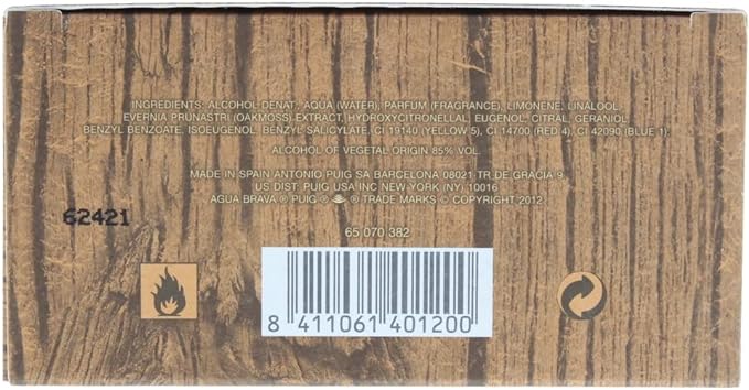 Puig Agua Brava Men Eau De Cologne Splash 200ml - Fragrance London