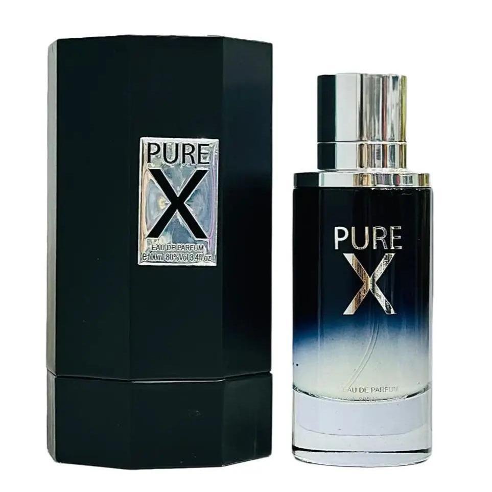 Pure X Eau De Parfum Spray 100ML By Fragrance London - Aromatic - Woody Unisex Perfum - Fragrance London