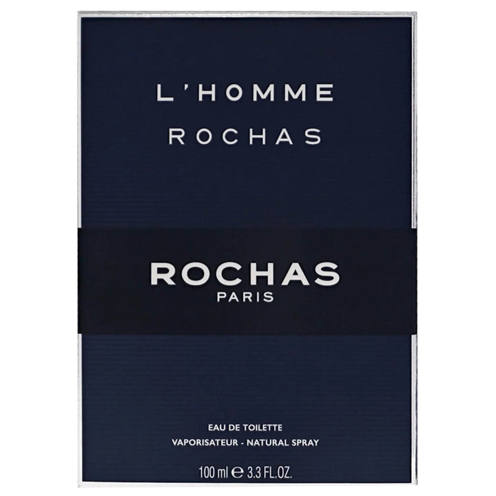 Rochas L'Homme Eau De Toilette Spray 100ml - Fragrance London