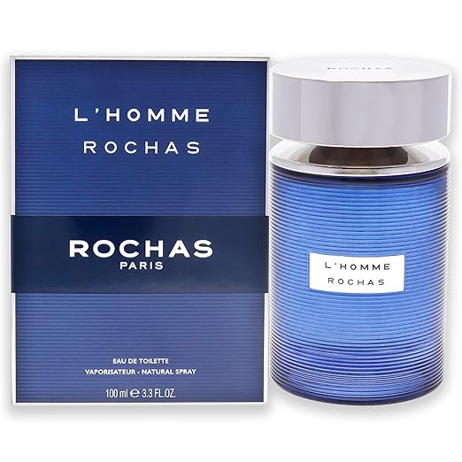 Rochas L'Homme Eau De Toilette Spray 100ml - Fragrance London
