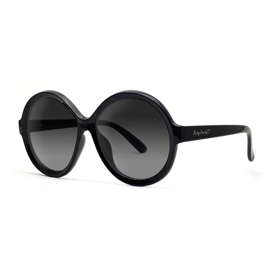 Ruby Rocks 'Jessica Elsie' Round Sunglasses In Black - Fragrance London