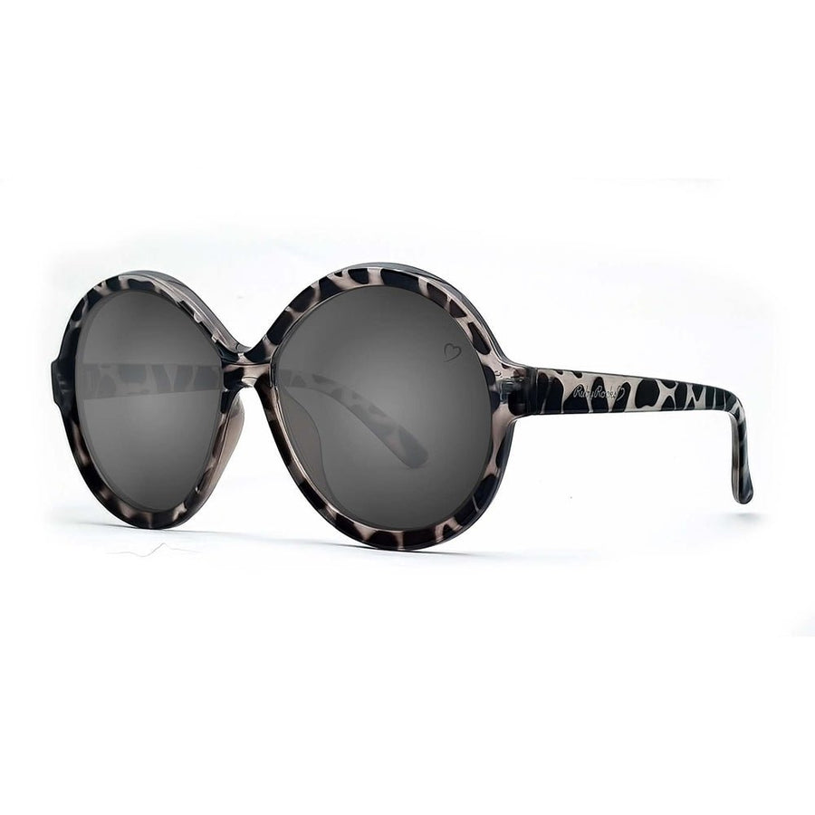 Ruby Rocks 'Jessica Elsie' Round Sunglasses In Grey Tort - Fragrance London