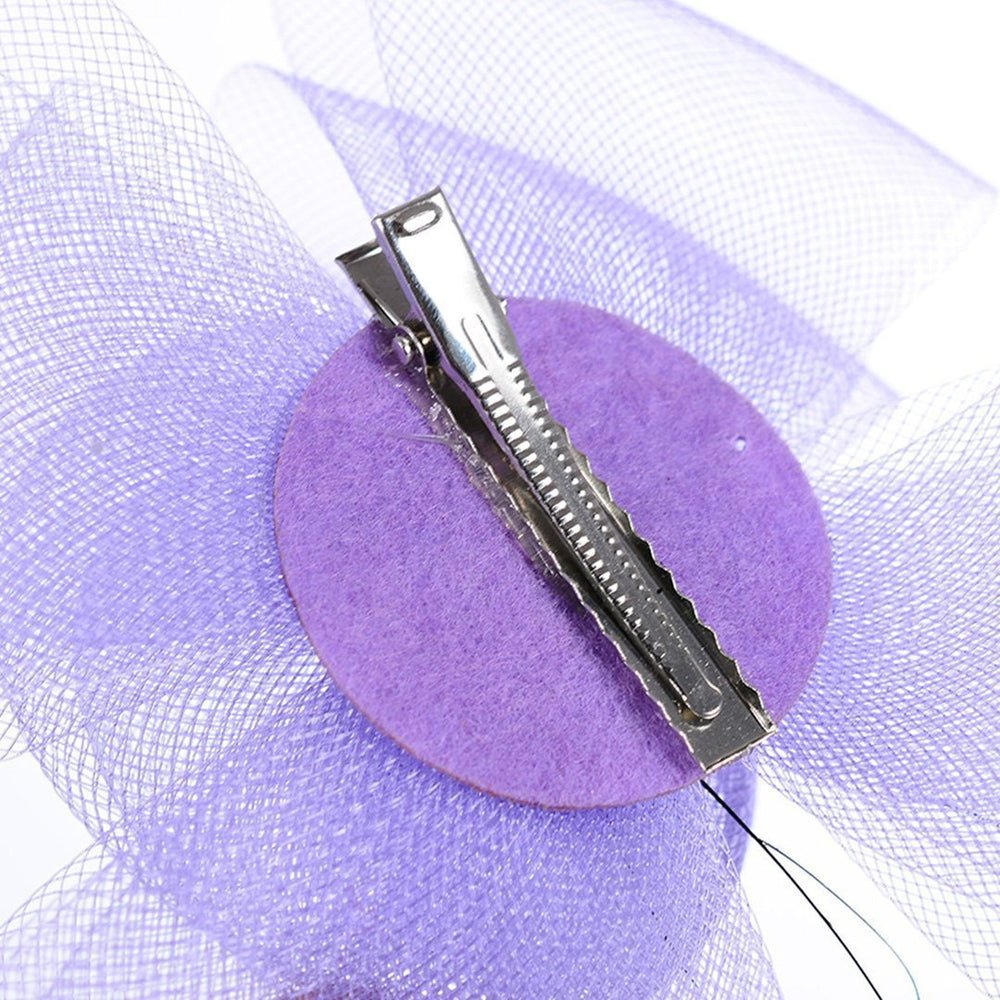 Ruby Rocks Patia Fascinator - Purple - Fragrance London