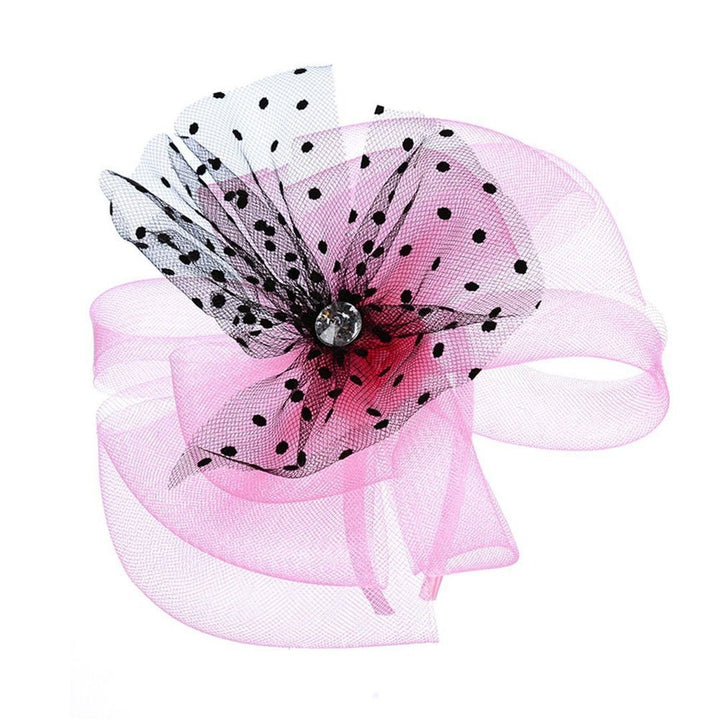 Ruby Rocks Ria Fascinator - Pink - Fragrance London