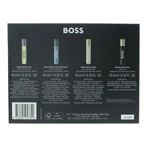 Hugo Boss Mini Set (Eau De Toilette Infinite 10ml + Parfum 10ml + Eau De parfum 2 x 10ml)