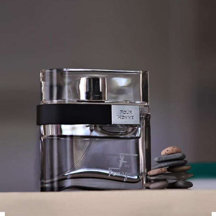 Salvatore Ferragamo F By Ferragamo Black Pour Homme Eau de Toilette Spray 100ml - Fragrance London