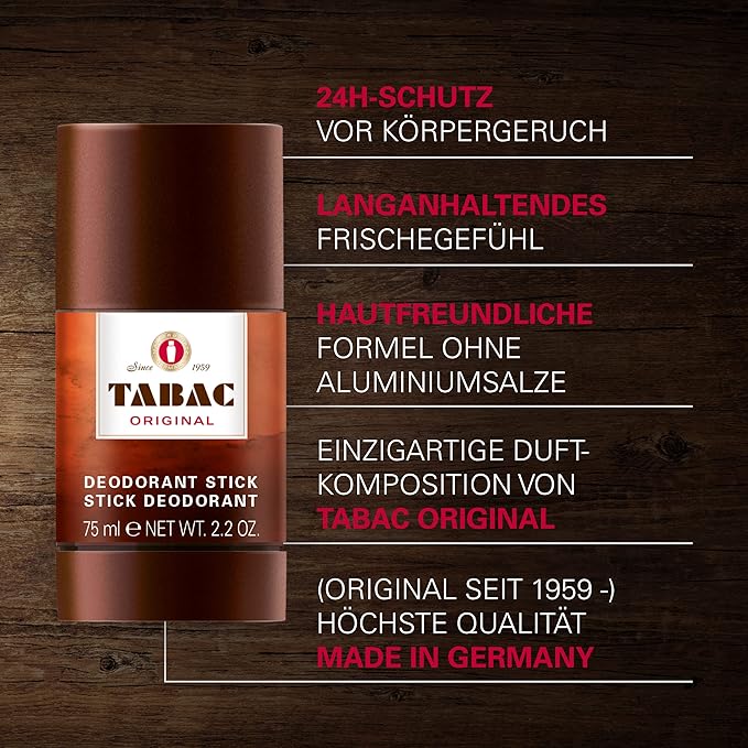 Tabac Original Deodorant Stick 75g - Fragrance London