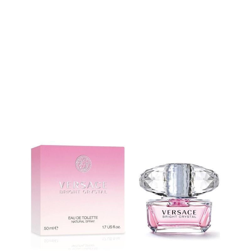 Versace Bright Crystal Eau De Toilette Spray 50ml - Fragrance London