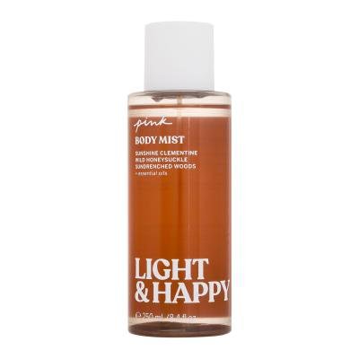 Victoria's Secret Pink Light & Happy Body Mist 250ml - Fragrance London