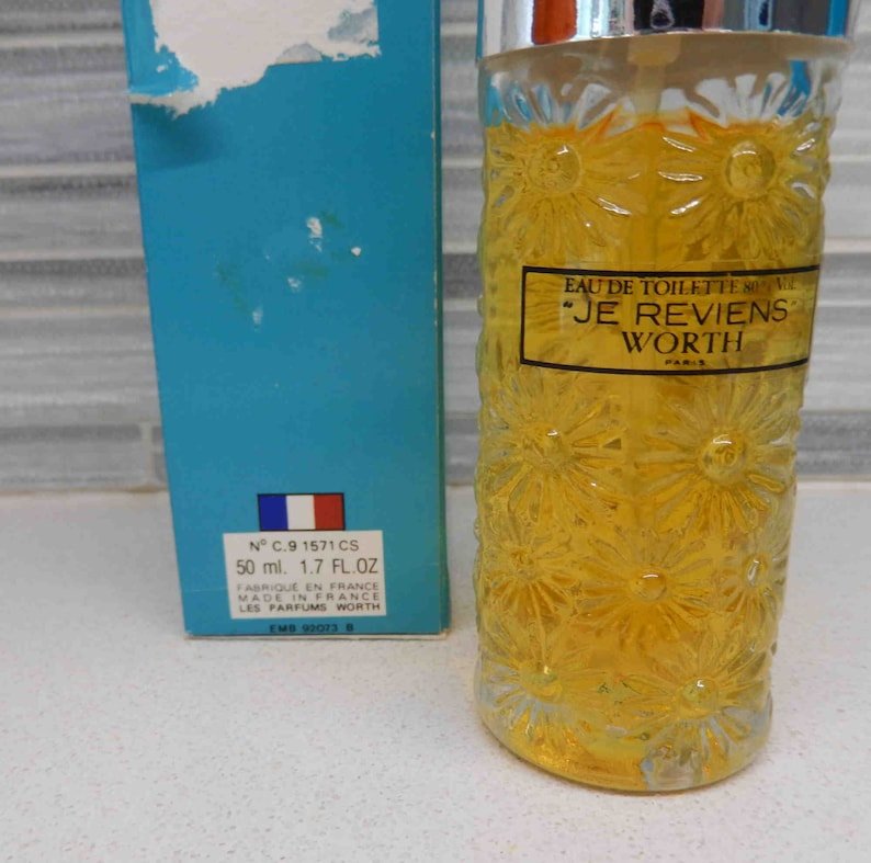 Worth Je Reviens Eau de Toilette Spray 50ml - Fragrance London