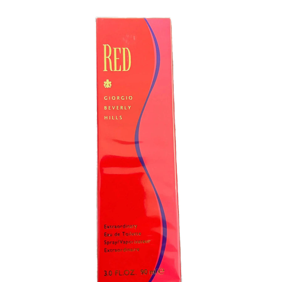 Giorgio Beverly Hills Red Eau de Toilette Spray 90ml Floral Fragrance
