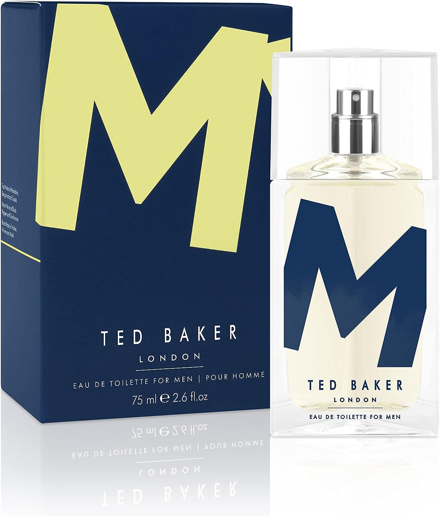 Ted Baker M EDT, Unique Notes of Tonka Bean & Sensual Musk with a Rich Woody Base, Mark of Distinction, Man Eau de Toilette, 75ml