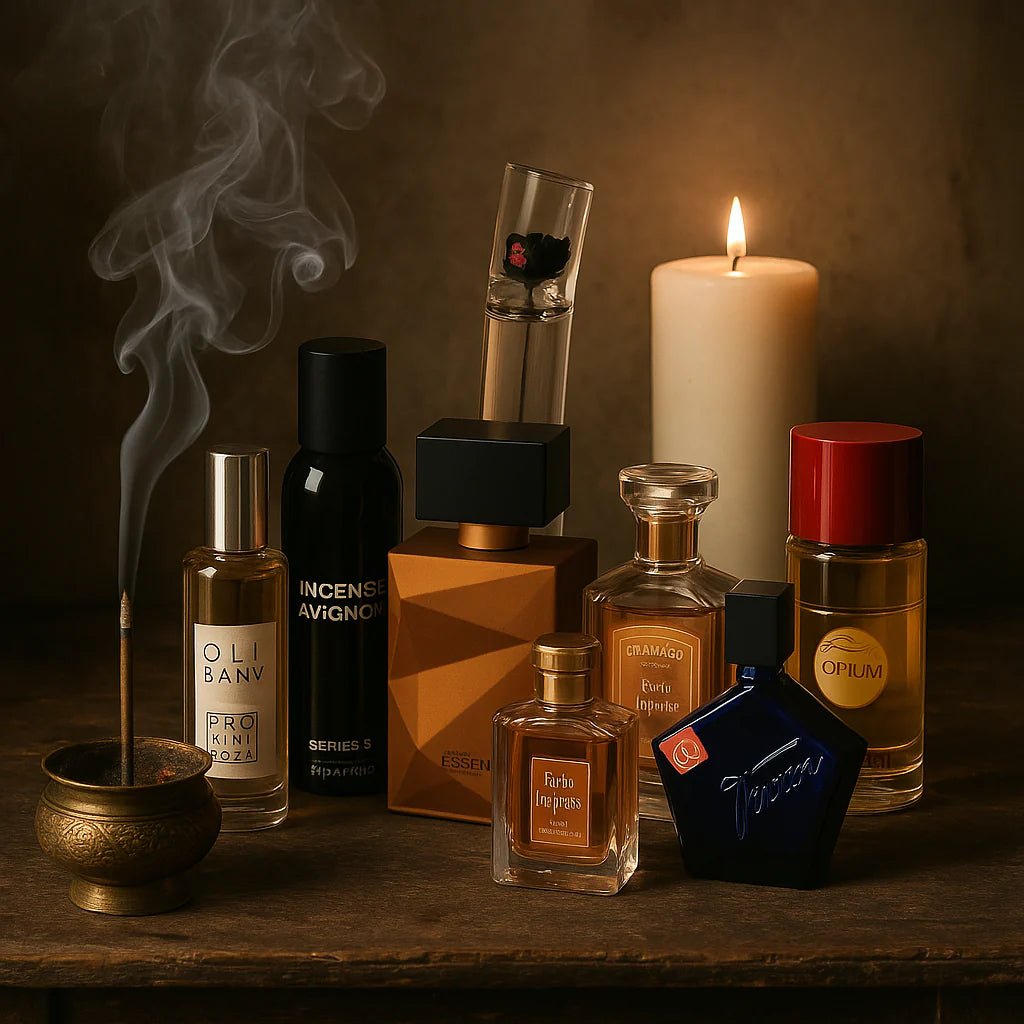 Incense Perfume Note: Sacred Smoke, Airy Resin, and Meditative Calm - Fragrance London