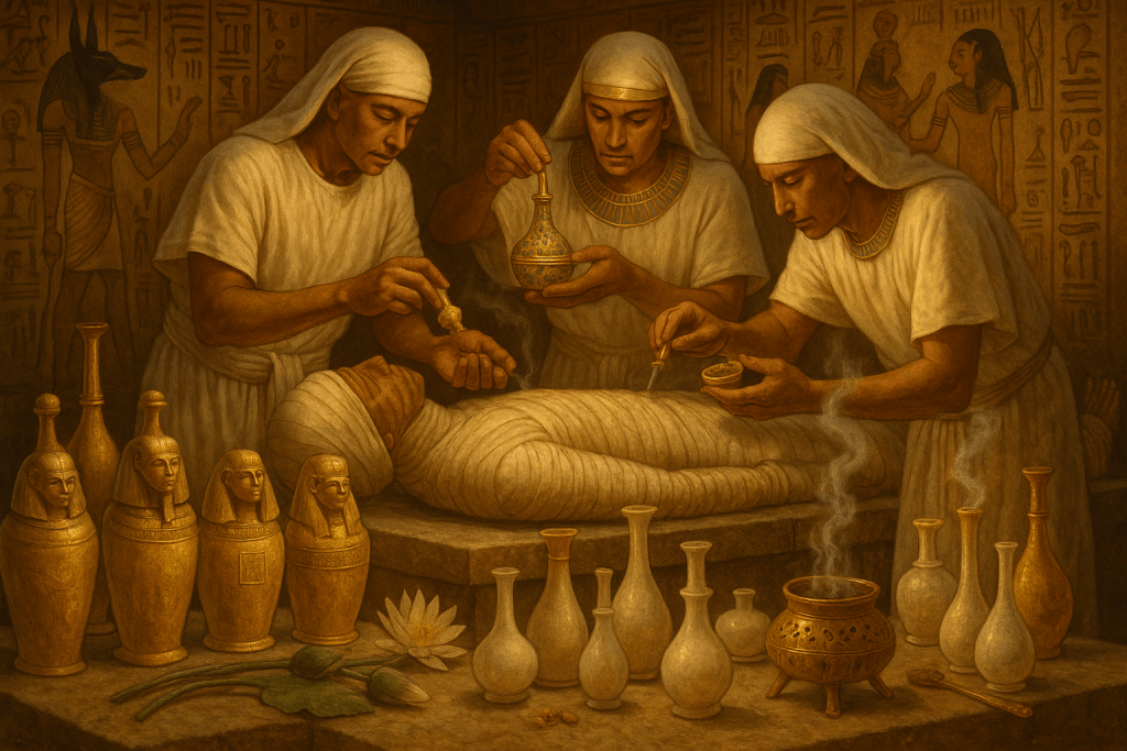 Perfume and the Egyptian Mummification Process: A Fragrant Ritual of the Dead - Fragrance London