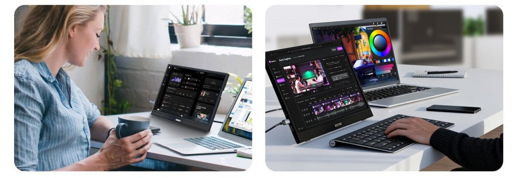 GEESUU Portable Monitors – Slim, Smart, and Built for Mobility - Fragrance London