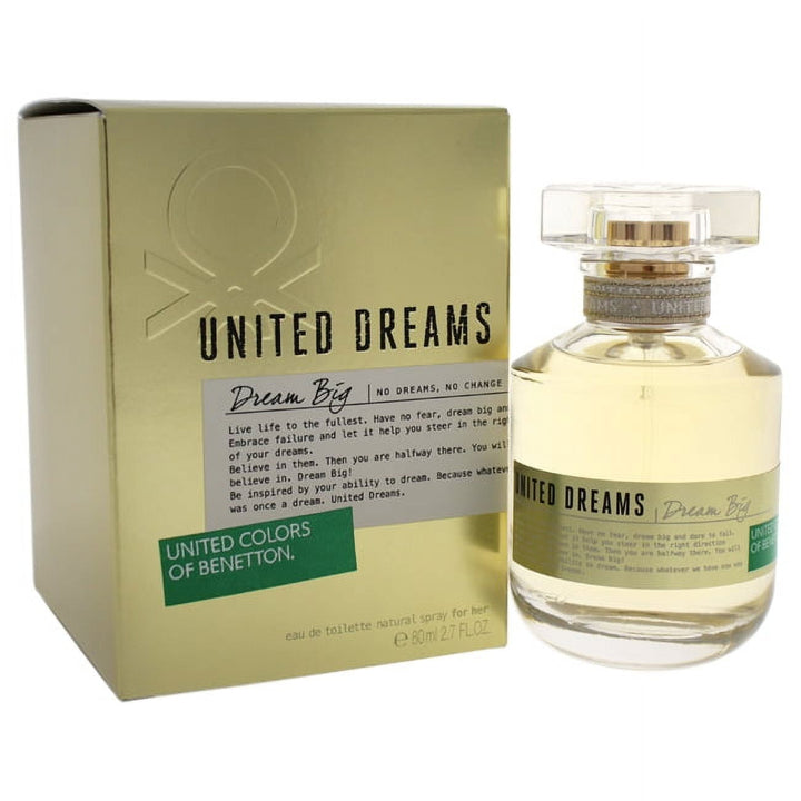 United Colors of Benetton United Dreams Dream Big Eau De Toilette Spray 80ml