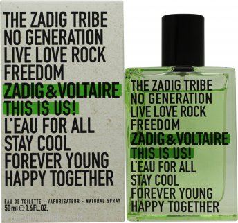 Zadig & Voltaire This is Us! L'eau For All  Eau De Toilette Spray 50ml