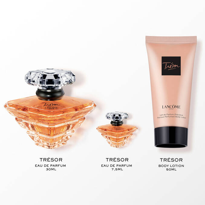 Lancome Tresor Gift Set (Eau De Parfum Spray 30ml + Body Lotion 50ml + Mini 7.5ml)