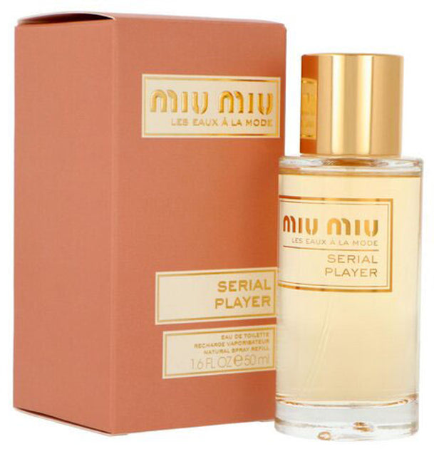 Miu Miu Serial Player Eau De Toilette Spray 50ml