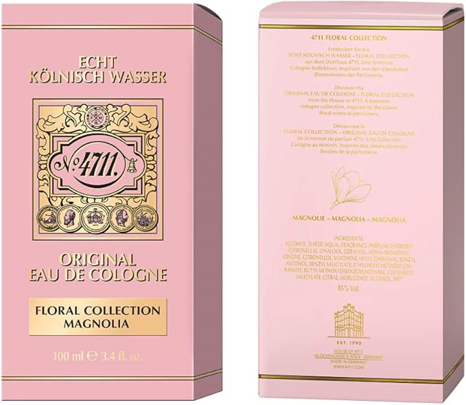 4711 Floral Magnolia Eau De Cologne 100ml - Fragrance London
