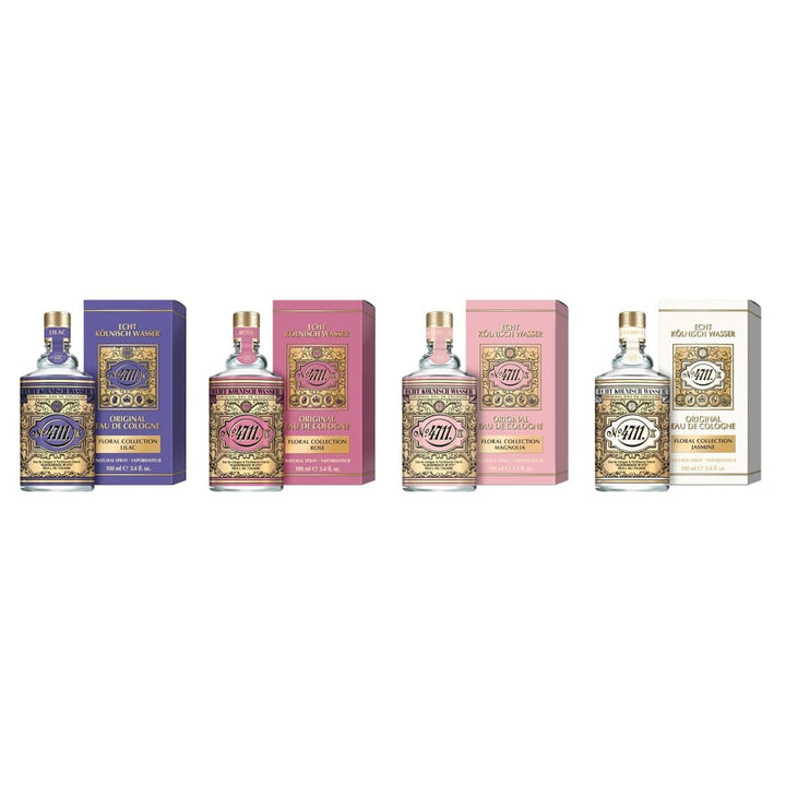 4711 Floral Rose Eau De Cologne 100ml - Fragrance London