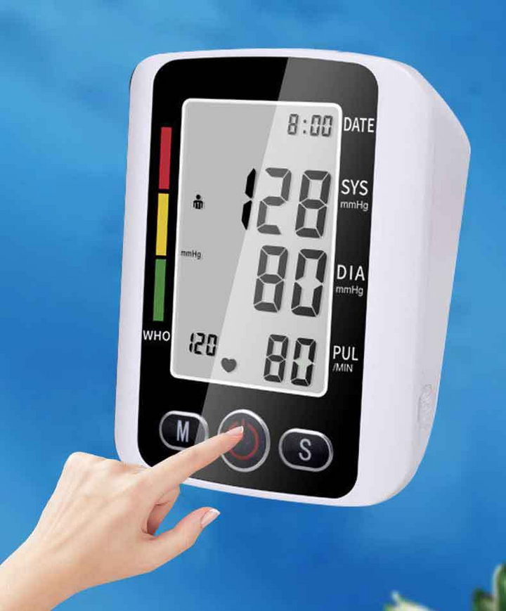 Smart Electronic Blood Pressure Monitor with Voice Function