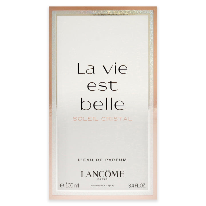 Lancome La Vie Est Belle Soleil Cristal Eau De Parfum Spray 100ml