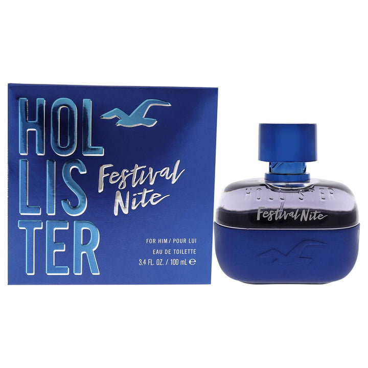 Hollister Festival Nite For Him Eau De Toilette Spray 100ml