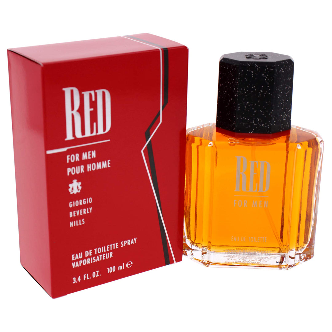 Giorgio Beverly Hills Red for Men Eau De Toilette Spray 100ml