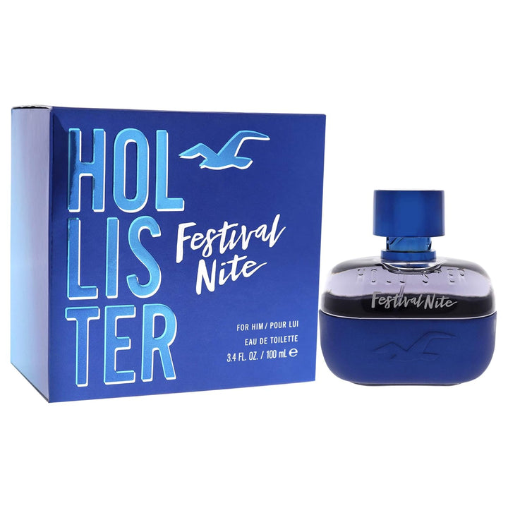 Hollister Festival Nite For Him Eau De Toilette Spray 100ml