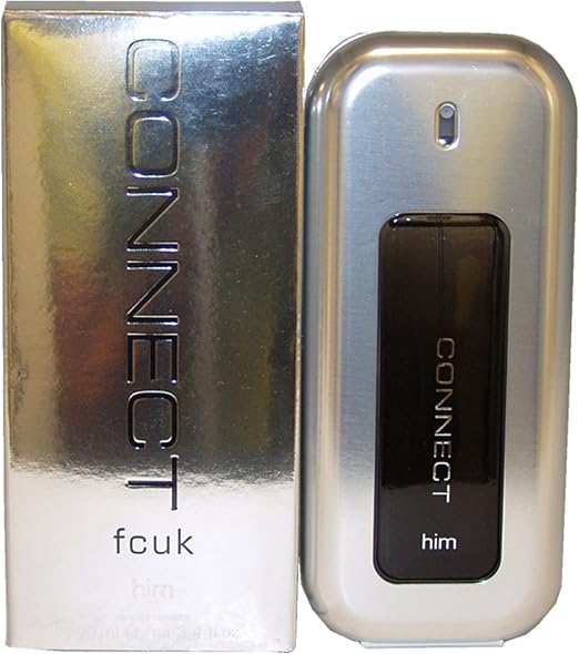 Fcuk Connect Eau De Toilette Spray for mens 100ml