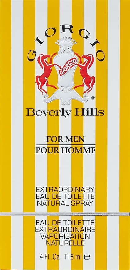 Giorgio Beverly Hills Yellow For Men Eau de Toilette Spray 118ml