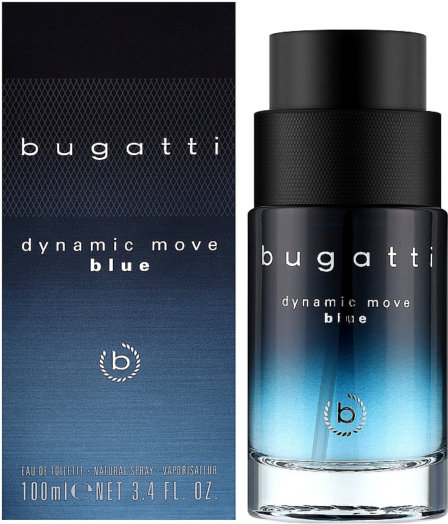 Bugatti Dynamic Move Blue Eau de Toilette Spray  100ml