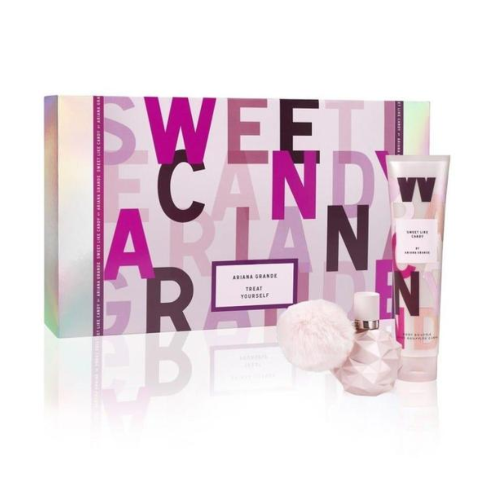 Ariana Grande Sweet Like Candy Gift Set (Eau De Parfum Spray 30ml + Body Lotion 100ml)