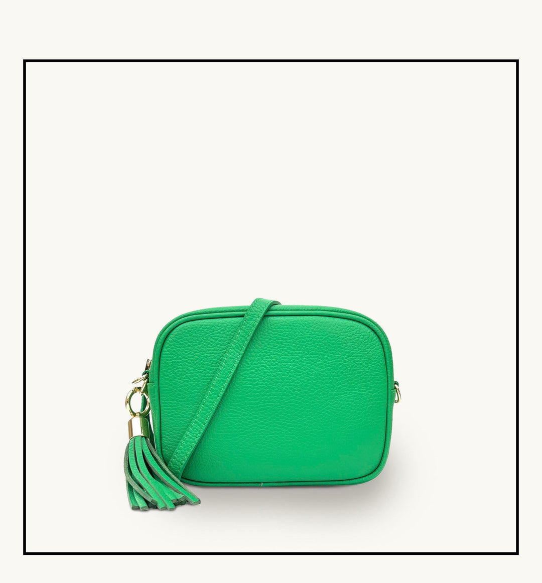 Apatchy London The Tassel Leather Crossbody Bag