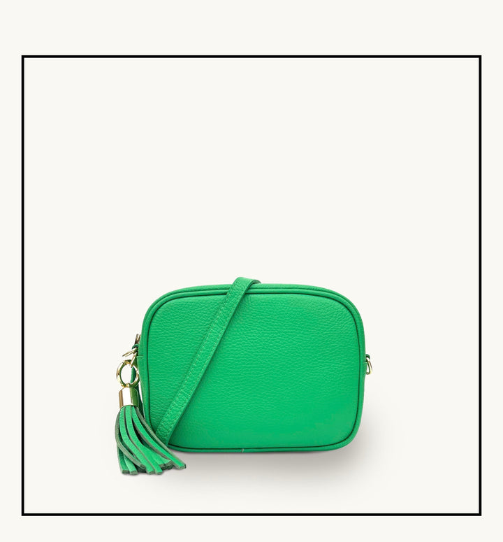 Apatchy London The Tassel Leather Crossbody Bag