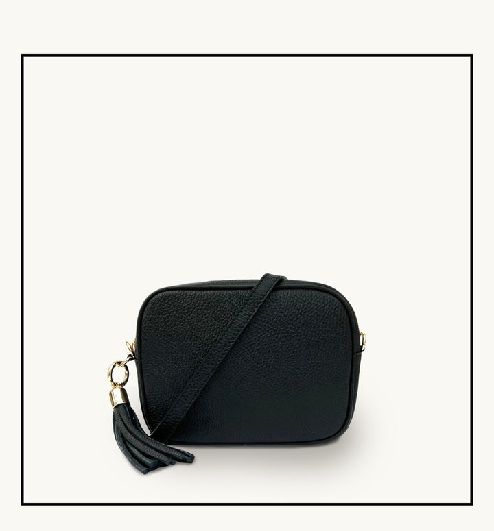 Apatchy London The Tassel Leather Crossbody Bag