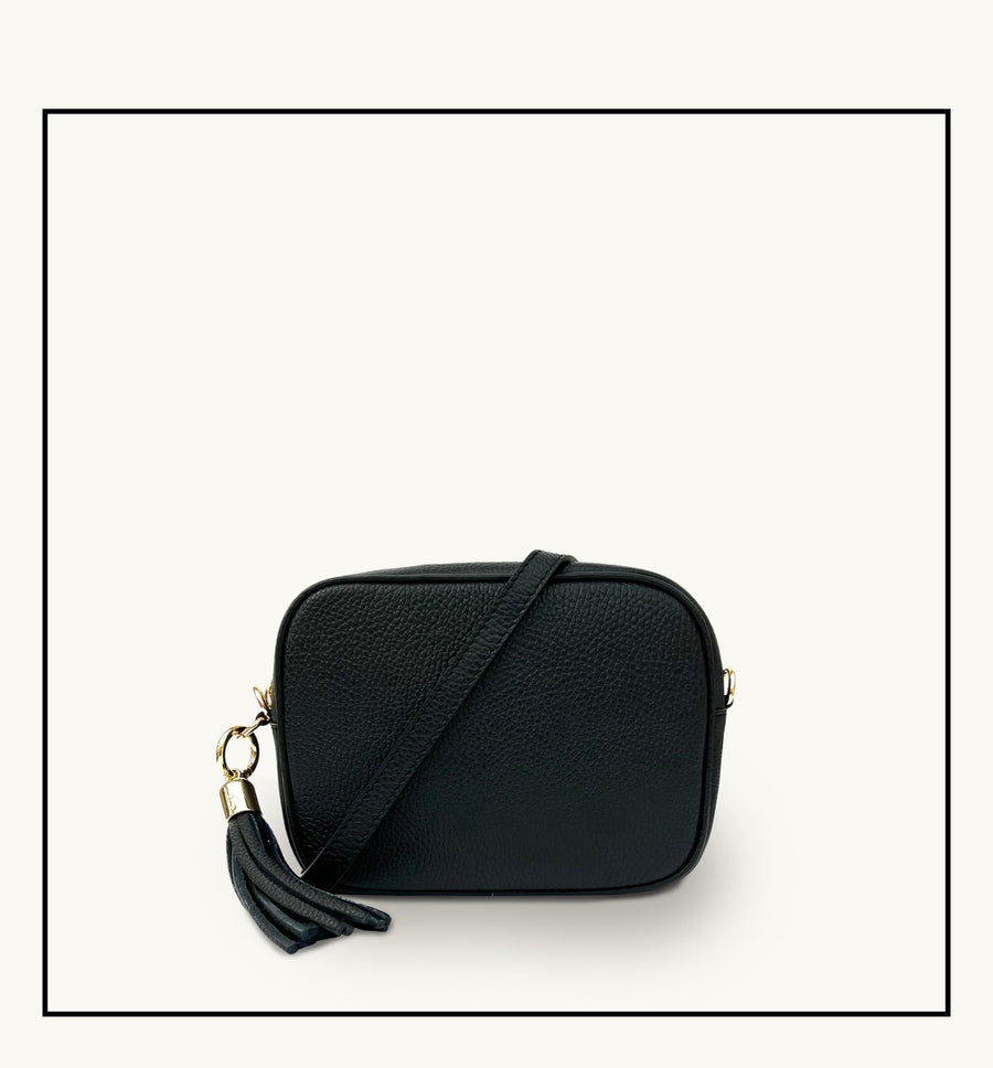 Apatchy London The Tassel Leather Crossbody Bag