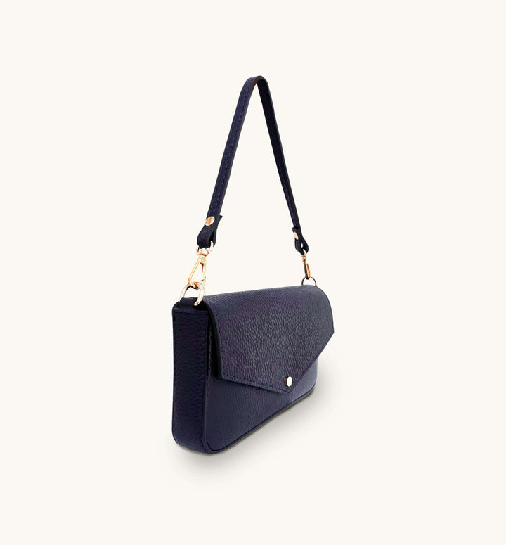 Apatchy London The Munro Leather Shoulder Bag