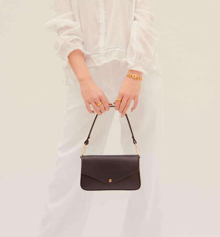 Apatchy London The Munro Leather Shoulder Bag